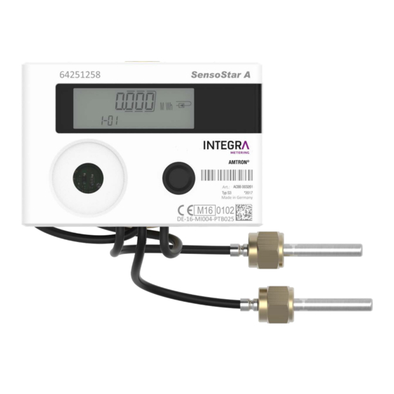 INTEGRA Metering AMTRON S3 Manuals