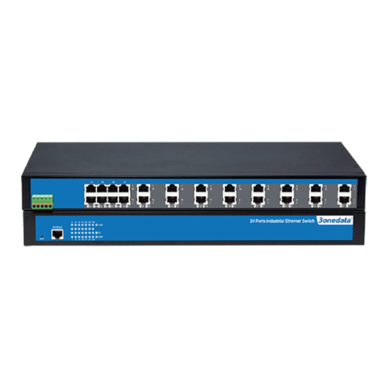3onedata IES5024 Series Quick Installation Manual