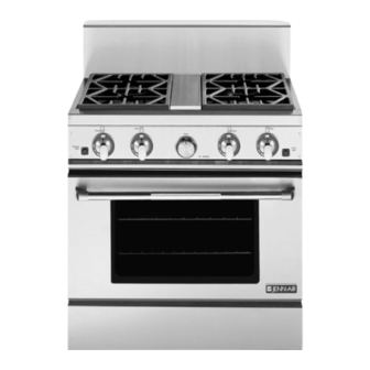 Jenn-Air PRG3010 User Manual