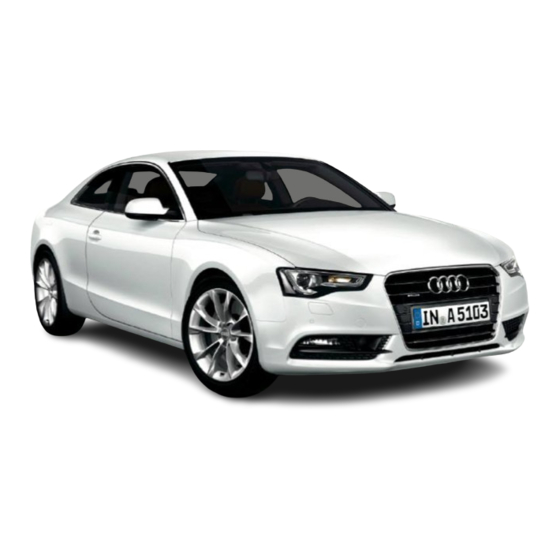 Audi AS Coupe 2016 Owner's Manual