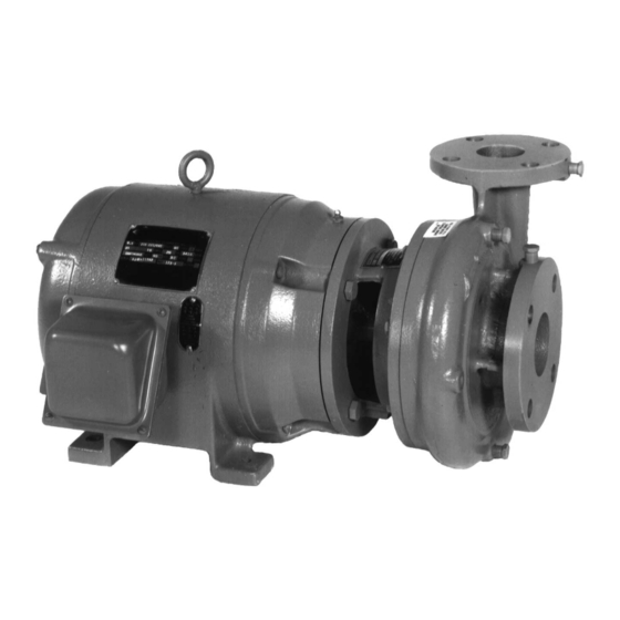ITT Bell & Gossett 1531 Series Installation, Operation And Maintenance Manual