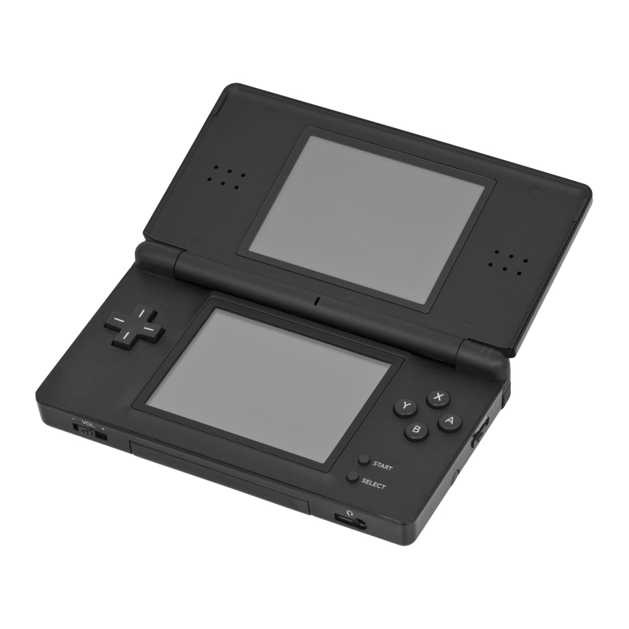 Nintendo DS Lite Instruction Booklet