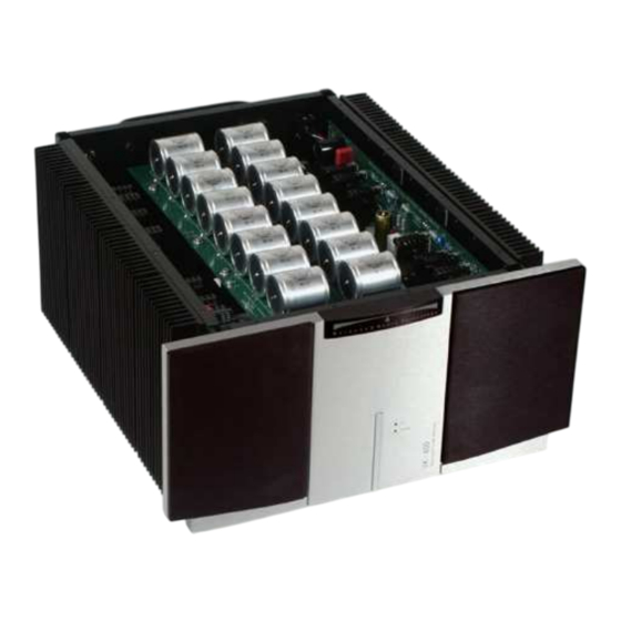 Balanced Audio Technology VK-600M Owner's Manual