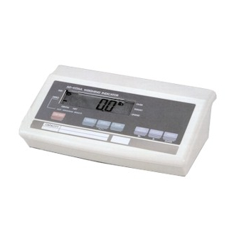 AND Weighing Indicator AD-4326 series Instruction Manual