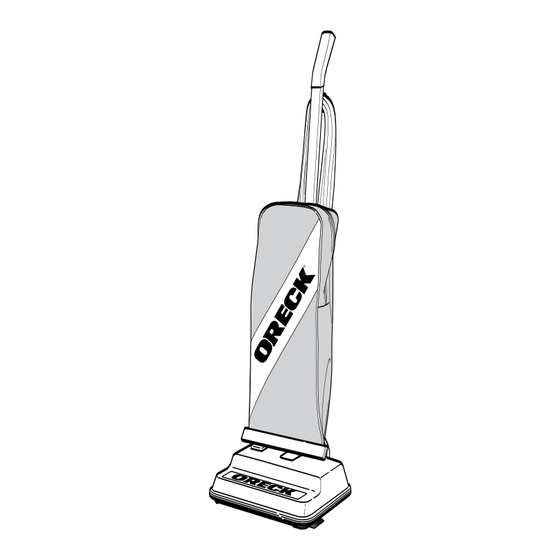 Oreck XL2400RS User Manual