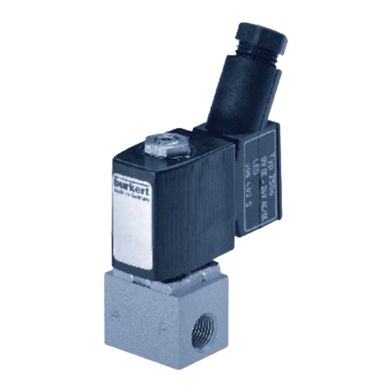 Burkert 6011 Manuals