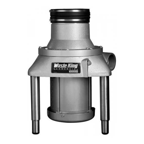 Waste King 3000 Installation Instructions Manual