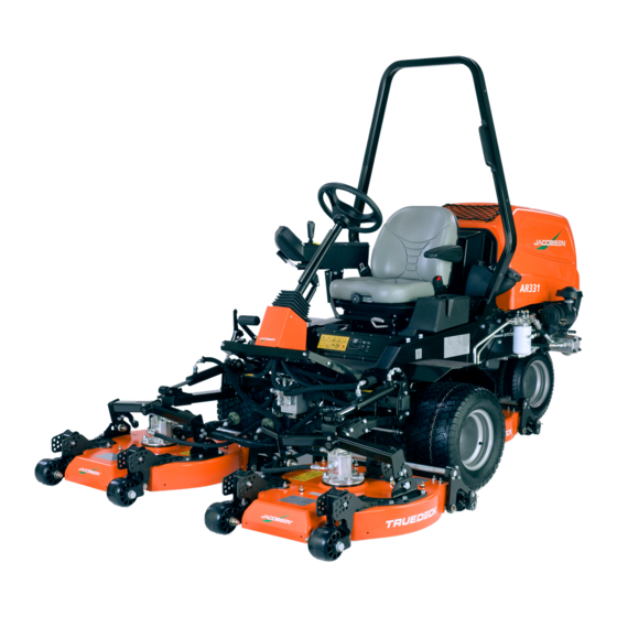 Jacobsen AR331 Safety, Operation & Maintenance Manual