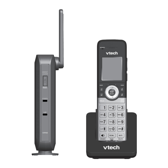 VTech VDP651 User Manual