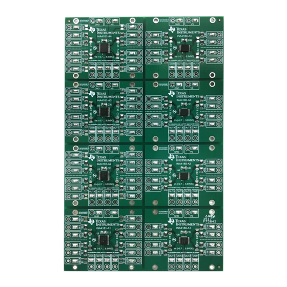 Texas Instruments INA4180 User Manual