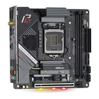 ASROCK X570 Phantom Gaming-ITX/TB3 Manual