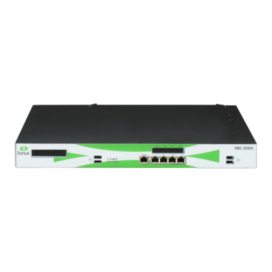 Network Equipment Technologies SBC 2000 Manual