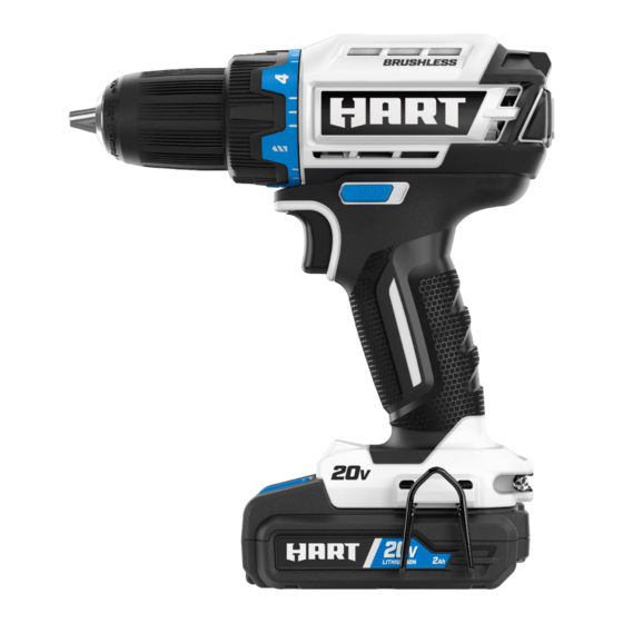 HART HPDD25B Operator's Manual