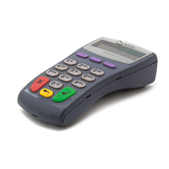 VERIFONE PINPAD 1000SE INSTALLATION MANUAL Pdf Download ManualsLib