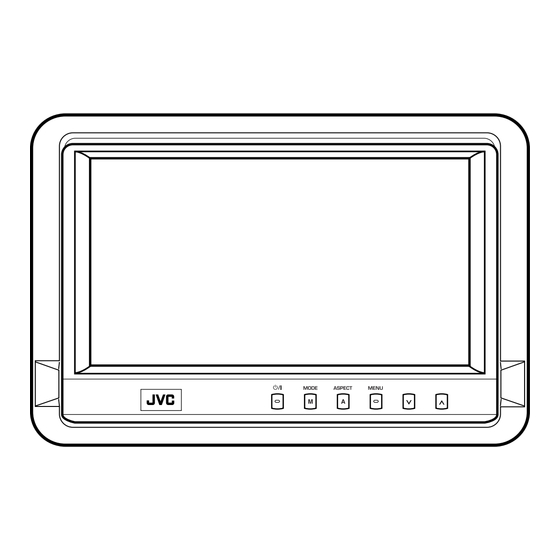 JVC KV-MH6510 Installation & Connection Manual