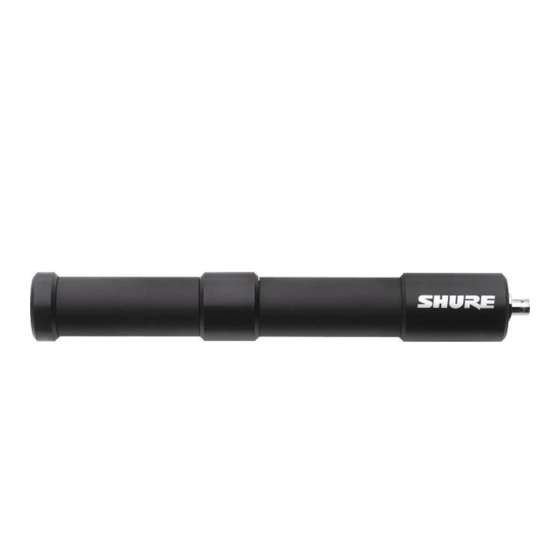 Shure UA860SWB Quick Start Manual