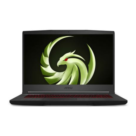 MSI Bravo 15 User Manual