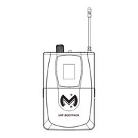 Mac Mah W-UHF-Bodypack User Manual