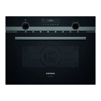 Siemens CM585AGS1B User Manual And Installation Instructions