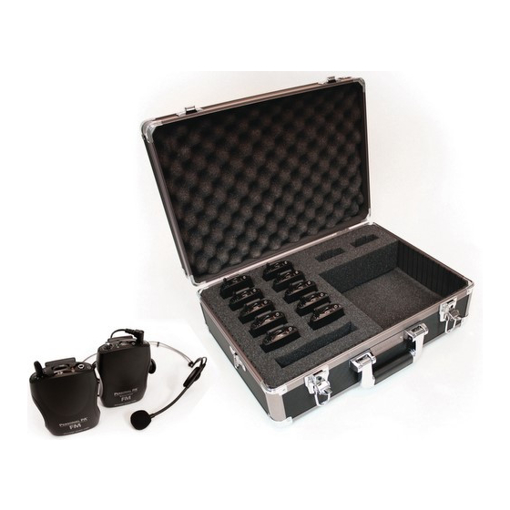 Williams Sound Personal PA Tour Guide System Manual And User Manual