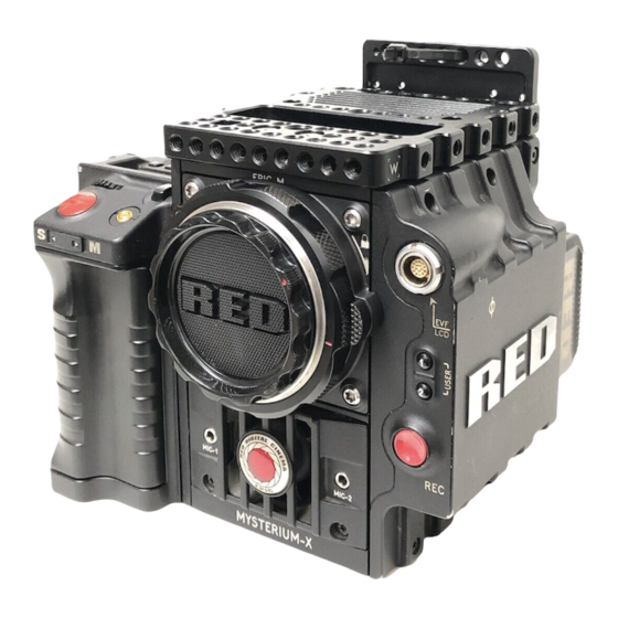 Red Epic Epic-X Operation Manual