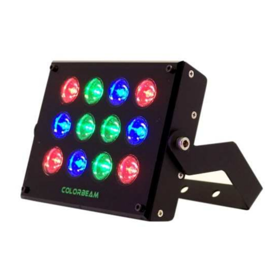Optima Lighting Coloray Spot 12 User Manual