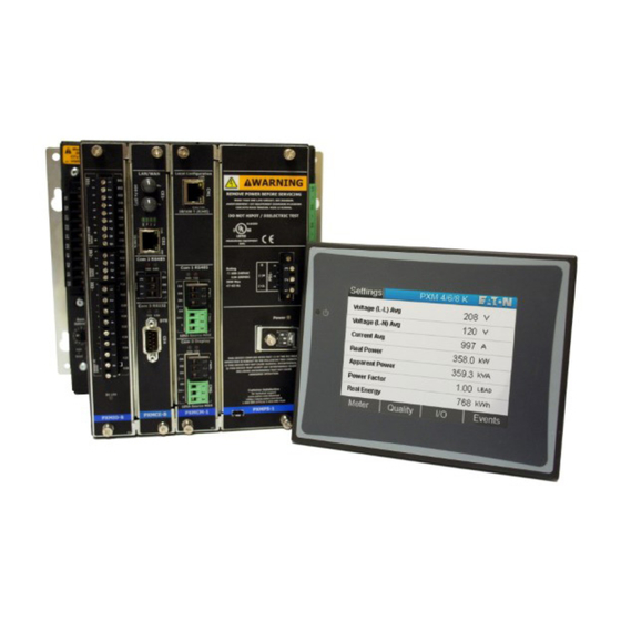 Eaton PXM4K Series Quick Start Manual