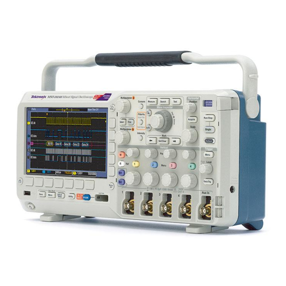 Tektronix MSO2000 series Instruction Manual