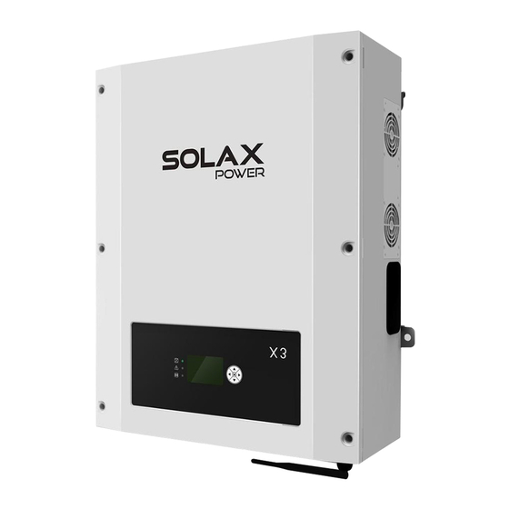 SolaX Power ZDNY Series User Manual