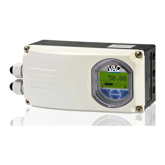ABB VAC D500 Electro-Pneumatic Positioner Manuals
