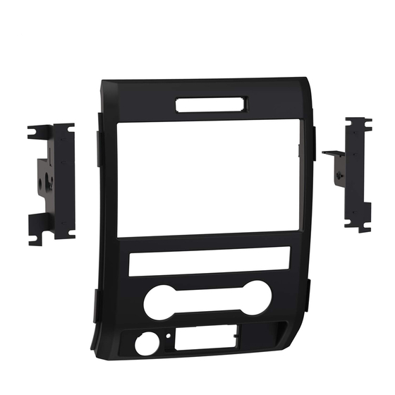 Metra Electronics 108-FD3B Installation Instructions Manual
