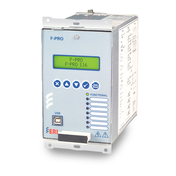 ERL F-PRO 116 User Manual