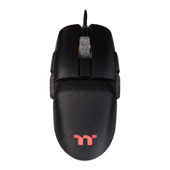 Thermaltake ARGENT M5 RGB Gaming Mouse Manuals