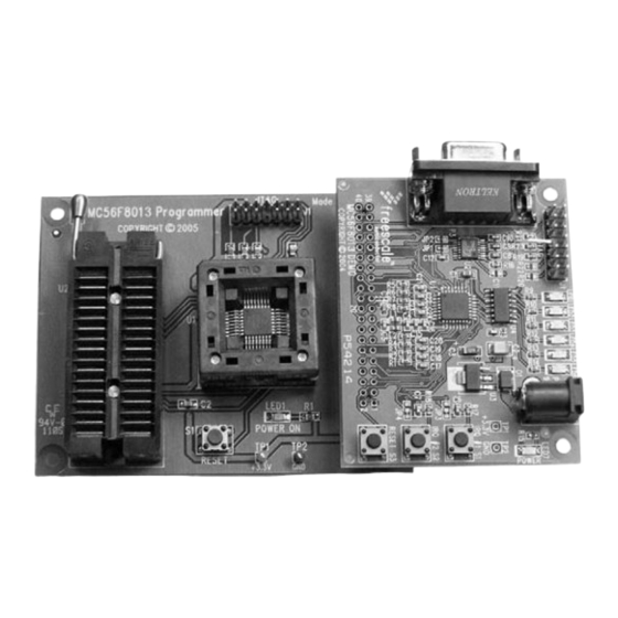 Freescale Semiconductor 56F8013 Installation Manual