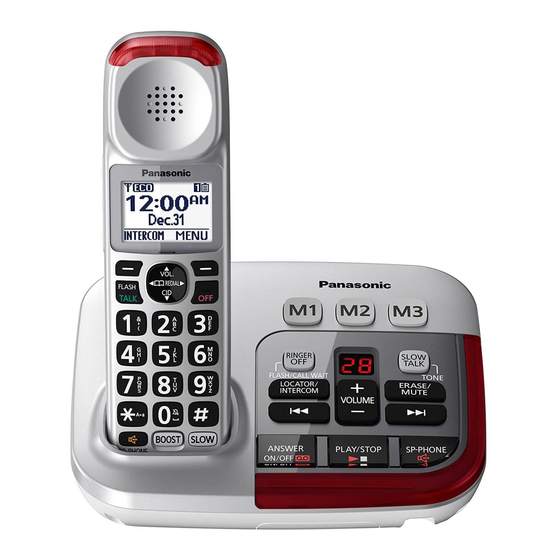Panasonic KX-TGM420W Operating Instructions Manual