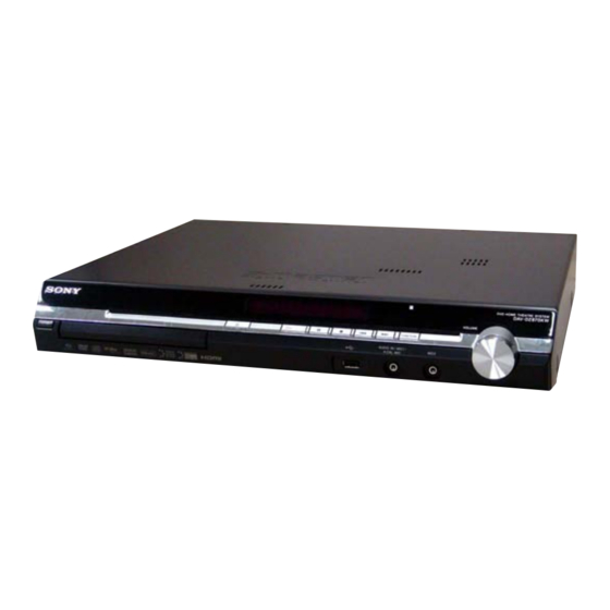 Sony DZ870M Service Manual