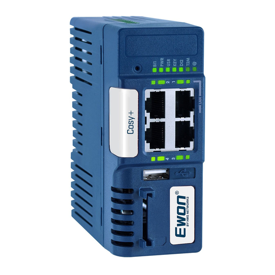 HMS Networks EWON COSY+ Quick Start Manual