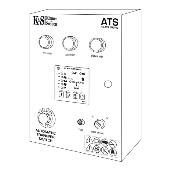 Könner & Söhnen KS ATS 3/18 HD Manual