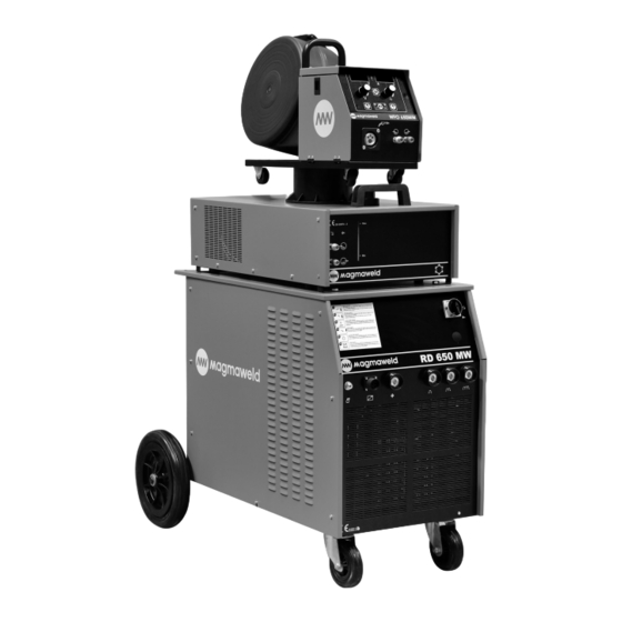 Magmaweld RD 650 MW User Manual