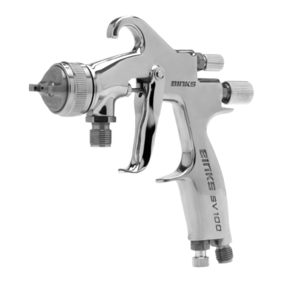 Binks SV100 7041-6931-1 Service Manual