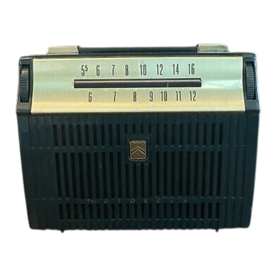 Motorola 63LS1 Service Manual