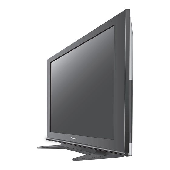 Panasonic Viera TH-42PC77 Operating Instructions Manual