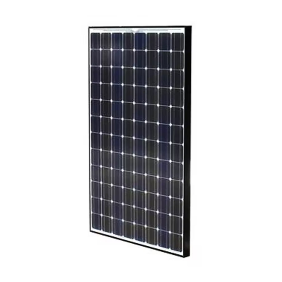Panasonic HIT Double Photovoltaic modules General Installation Manual