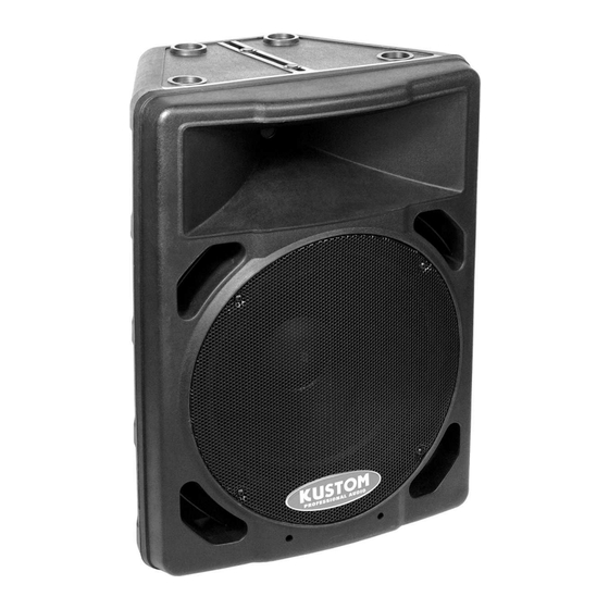 Kustom Airplay AP12P Owner's Manual