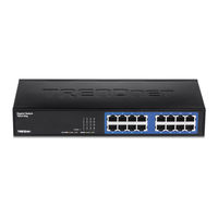 Trendnet TEG-S16Dg Quick Installation Manual