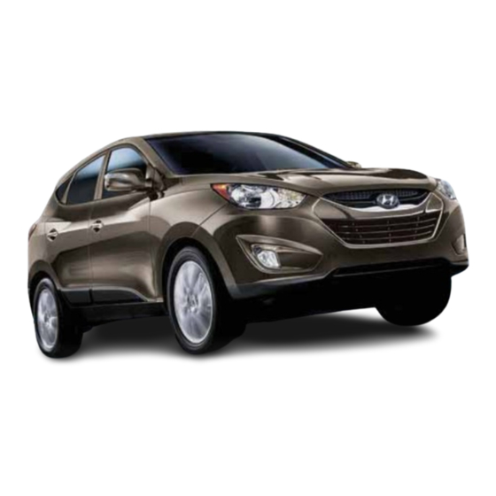 Hyundai Tucson Quick Reference Manual