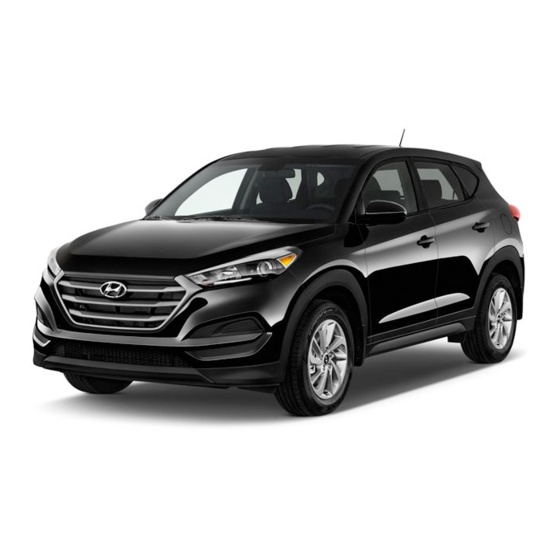 Hyundai TUCSON Quick Reference Manual