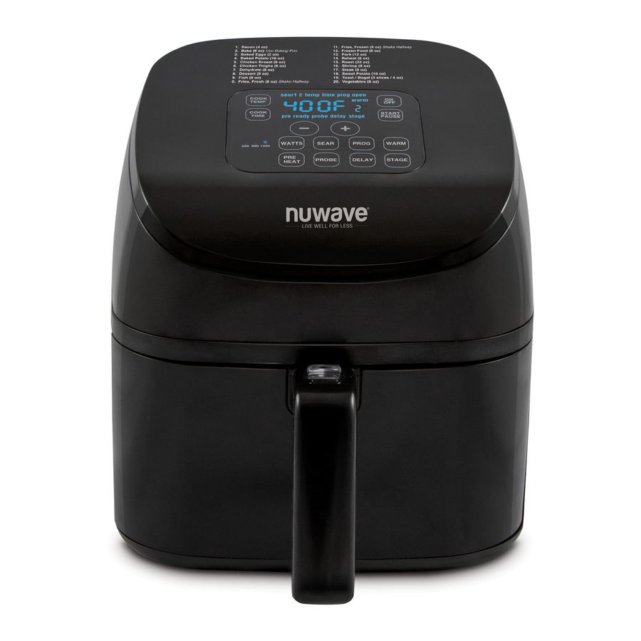 NuWave Brio Owner's Manual