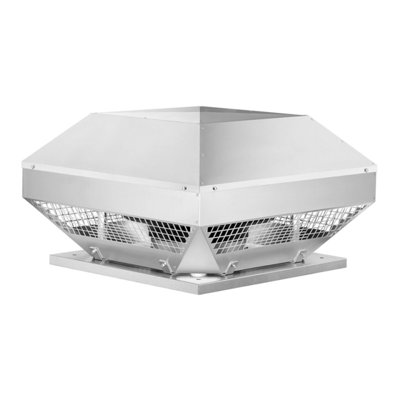 User Manuals: Helios VDD 200/4 EX Roof Fan