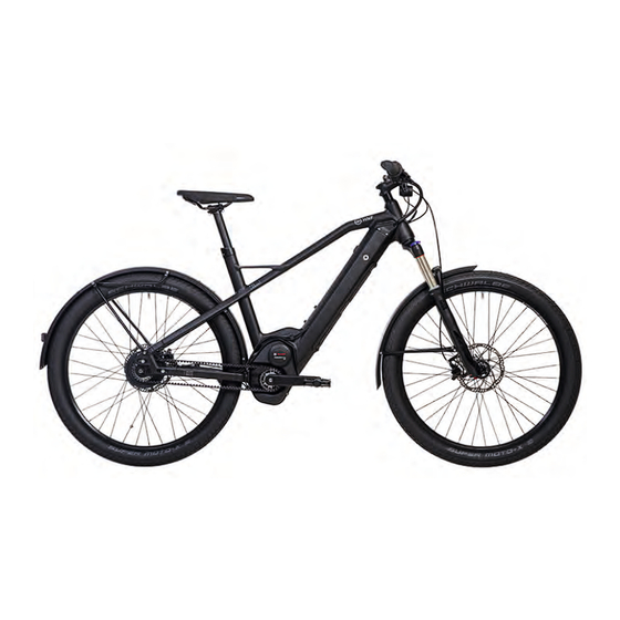 HNF-NICOLAI XD2 Urban Rohloff Pedelec Operating Instructions Manual
